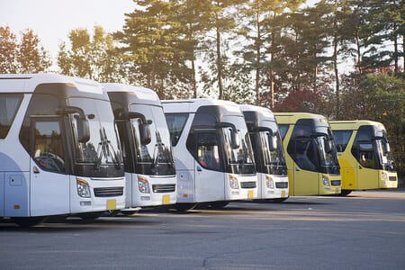 charter bus rentals Tacoma Washington